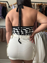 Load image into Gallery viewer, checkered halter top

