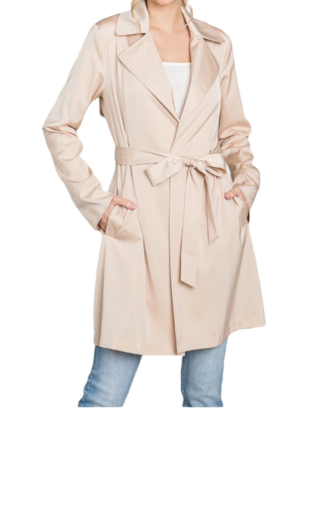 City Girl Coat - Natural